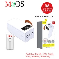 aiVR Y137 50000mAh 22.5W PD+QC 3 USB Type-C / Micro / Lighting Fast Charge Power Bank (2in1 Built-In