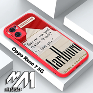 Soft Case 4D Oppo Reno 7 5G - Casing 4D Oppo Reno 7 5G Terbaru Megacase [Rokok] Silikon Hp Oppo Reno