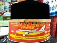 PECI SONGKOK DEWASA HITAM POLOS/PECI SONGKOK KHAS MINANG/PECI SONGKOK BAGUS