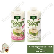 Coco Republic Coconut Water - 24 bottles x 330ml