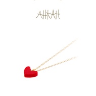 [Tanabata Gift] AHKAH AHKAH Official Flagship Store heart Series thiran heart Necklace