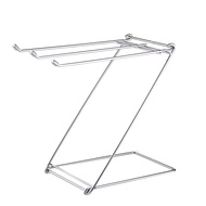 Free Standing Rags Home Stable Towel Rack Foldable Kitchen Space Saving Rustproof Table Bathroom Stainless Steel Holder Zoyo