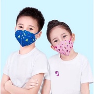 Face mask for babies and kids 3ply with box 50 pcs baby face mask pattern kids 3D mask children 3D