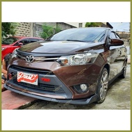 ◧ ✿ ☑ Toyota Vios 2013-2020 Bumper Front Lip Chin Body Kit (Black)