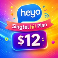 heya Singtel hi! 500GB Data $12 Mobile Plan Top Up Recharge Service