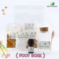 Palaphand ชุด DIY Foot Soak สมุนไพรบำบัดเท้า เพื่อลดกลิ่นอับ และ ผดผื่น  (Set DIY Foot Soak)