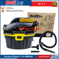 MULTIPRO VC7-1 RL Mesin Pengisap Debu Vacum Vacuum Cleaner 7Liter VC 7-1 400Watt Wet & Dry