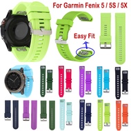 Band 5X/5Xplus/Fenix HR 6s Sport 6X 26mm 3/Fenix Garmin Replacement 5S 6 20mm Strap Watch for 3 Wrist 22mm Fenix