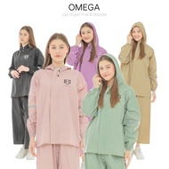 JAS HUJAN RAINCOAT, ANTI REMBES TEBAL KUAT LENTUR BAJU CELANA PRIA WANITA THE BEST QUALITY