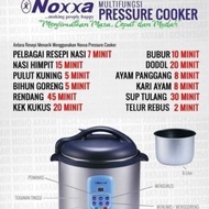 Noxxa pressure cooker (periuk ajaib)