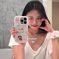 Jelly Two-in-One Girl Cake Phone Case Suitable for iPhone16 15 14 13 11 12Promax 11Promax 12Pro 14pl