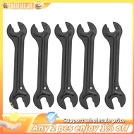 5 PCS Bicycle Cone Spanner Hub Wrench Carbon Steel Axle Hub Cone Wrench 13/14/15/16mm Open End Pedal