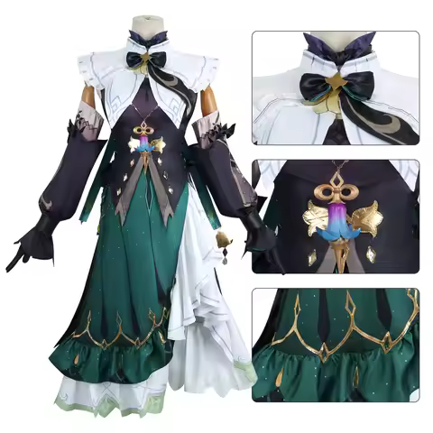 Kirara Cosplay Game Genshin Impact Phantom in Boots Kirara Cosplay Dress Wig Headwear Hat Anime Role