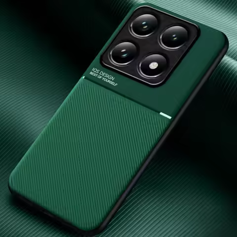 Xiaomi14TPro Case Luxury Magnetic Leather Back Cover for Xiaomi 14T Pro 5G Soft Bumper Coque on Xiao