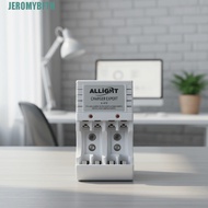 JEROMYBF Rechargeable Battery Charger, Convertible Charger Smart Battery Charger AA Battery Charger,