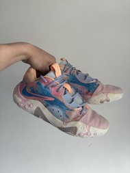 Nike Pg 6 ‘painted Swoosh’ Pink Blue Yellow