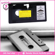 [Lovoski] VHS C Tape Cassette Adapter Vcr Player Device Portable Adaptor Motorized VHS Cassette Conv