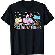 Postal Worker Easter Mail Carrier Easter Bunny Post Office T-Shirt