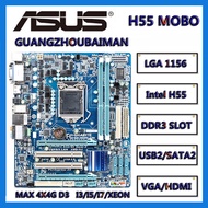 Used  Gigabyte H55M-S2 H55M-S2V H55M-S2H H55M-D2H H55M-UD2H H55M-USB3 Motherboard  INTEL LGA 1156 H5