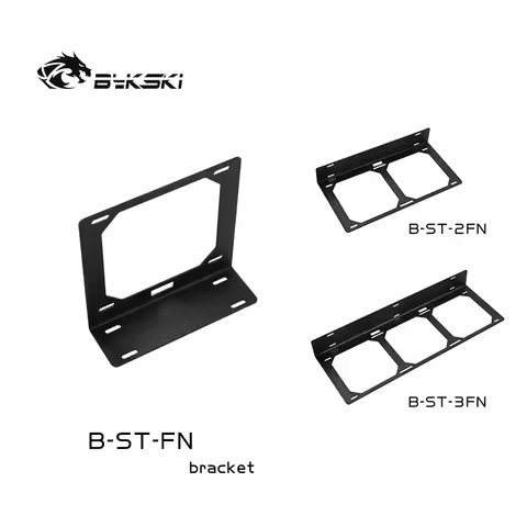 Bykski B-ST-FN/B-ST-2FN/B-ST-3FN PC cooling Fan/Radiator Brackets holder support For 12cm Fans 120/2