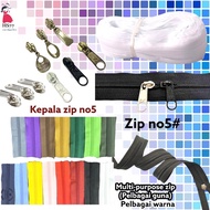 zip meter/ zip beg/ zip potong #5