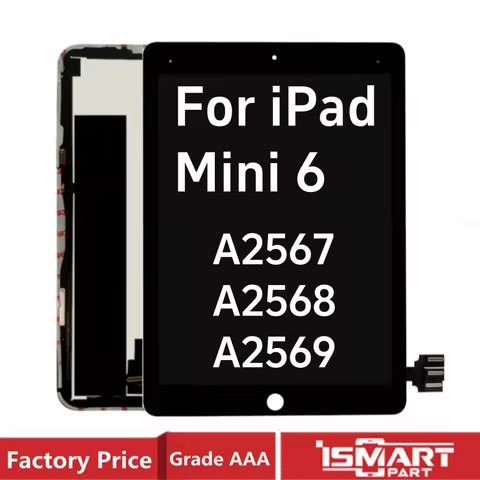 For iPad Mini 6 LCD Replacement A2567 A2568 A2569 Display Touch Screen Digitizer Panel Assembly For 