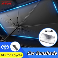 Toyota Car Sunshade Car Sun Visor for Avanza Rush Kijiang Innova Calya Razie Yaris Wish Corolla Cross