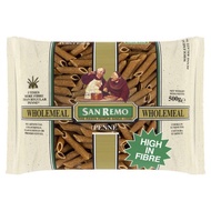 Readystock San Remo Wholemeal Penne Pasta 500g