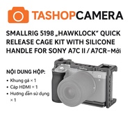 SMALLRIG 5198 “HAWKLOCK” QUICK RELEASE CAGE KIT WITH SILICONE HANDLE FOR SONY A7C II / A7CR - NEW