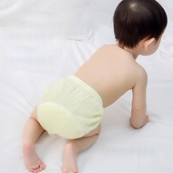 【CC】 1Pc Baby Training Pants Leakproof Washable Cotton Infant Toddler Diapers Hollow Out Breathable 6 Layers Crotch