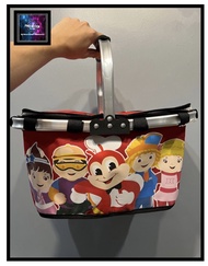2018 Jollibee Picnic Basket (Limited Edition 40th anniversary Special) Jollibee Toys “Jolly food Bas