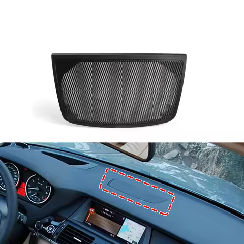 Auto Instrument Panel Speaker Grille For BMW X5 X6 E70 E71 3.0i 3.0si 35i 40i Dashboard Speaker Cove