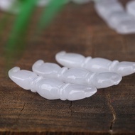 Phụ Kiện Lễ Cao Thẻ Đeo Tay Củ Sen Phỉ Thúy Tinh Xảo Myanmar Tự Nhiên Vòng Tay Bện DIY Phụ Kiện Nhỏ