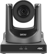 SMTAV 20X Optics Zoom 4KP60UHD NDI PTZ Camera, Support AI Auto Tracking and POE with Network IP Live