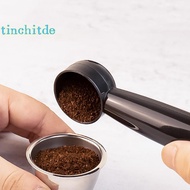 [TinchitdeS] 2 In 1 Coffee Spoon 7g Standard Measuring Spoon Dual-use Bean Scoop Press Scoop Coffee 