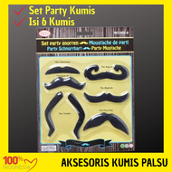 kumis palsu pria kumisan aksesoris jenggot brewok tempel bewok mainan