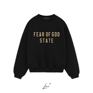 Genuine FEAR OF GOD ESSENTIALS State Fleece Crewneck ( FW24 )