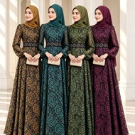 EZE FASHION 59303 JUBAH DRESS SIZE S,M,L,XL,XXL