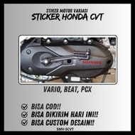 HONDA CVT STICKER HONDA CVT VISOR STICKER VARIO PCXBEAT MOTORCYCLE STICKER