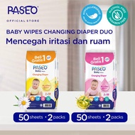 Paseo baby wipes beli 1 gratis 1 50 sheet -paseo wipes promo