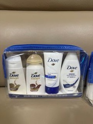 dove travel set 游水 沐浴露 洗面 洗頭 護髮素 conditioner shower shampoo