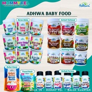 ADHWA BABY FOOD BUBUR INSTANT MUDAH / TANPA GARAM MSG & PERASA TAMBAHAN