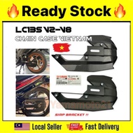 YAMAHA LC LC135 V2-V8 ORIGINAL CHAIN CASE COVER RANTAI + BRACKET SET (VIETNAM) PNP LC135 V2 v3 v4 v5
