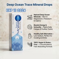 Trace Mineral 108 (TM108) | Deep Ocean Mineral Drops for Immunity Energy & Detox (Vegan & Low Sodium