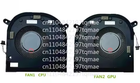 Genuine FOR DELL XPS 17 9700 CPU Cooling Fan RTX 2060 2020 023.100IV.0001 19G12 ND85C20 Precision 57