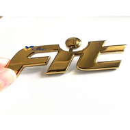 Fit Gold Honda Jazz GD Logo Emblem 11CM*3CM FastFit Auto