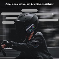 oc Helmet Headset Bluetooth-compatible Headset Waterproof Motorcycle Bluetooth Headset Intercom System with Noise Reduction Southeast Asian Buyers' Top Choice