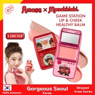 AMUSE x MONCHHICHI Limited Edition GAME STATION LIP&CHEEK Healthy Balm | 2 Colors | 3g