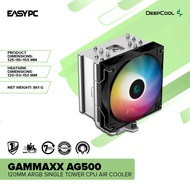 EasyPC | Deepcool Gammaxx AG500 120mm ARGB Single Tower CPU Air Cooler