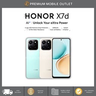 HONOR X7D | 16GB (8+8) RAM 512GB ROM | Ultra-Tough Triple Defense l 35W HONOR SuperCharge | ORI FROM
